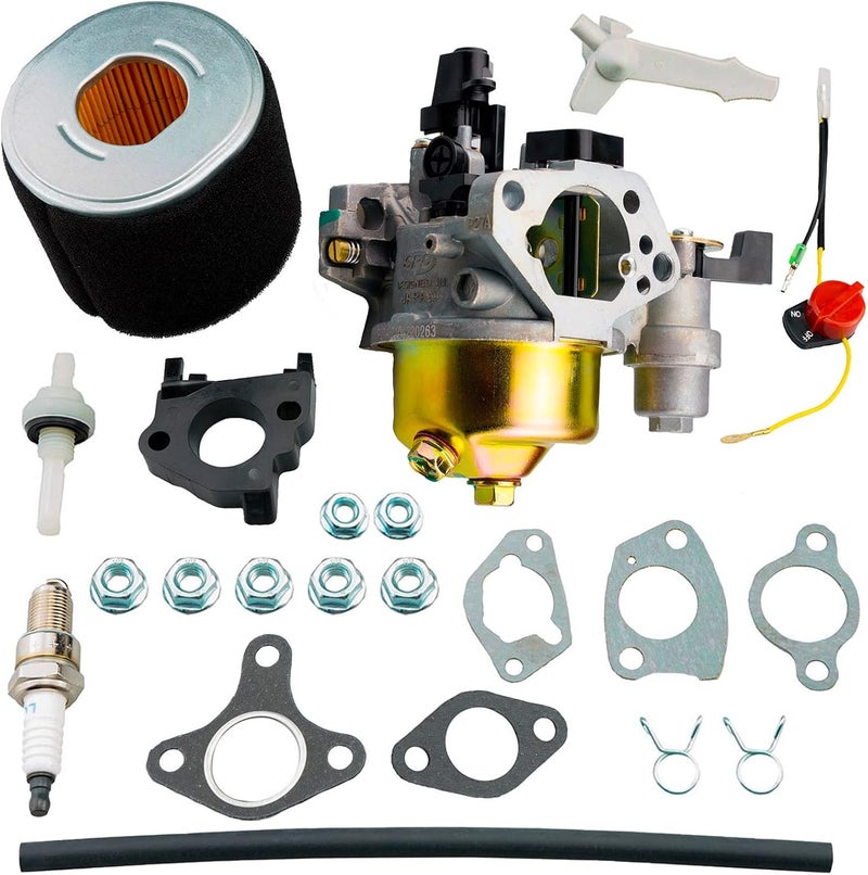 Ruma Adjustable Carburetor Air filter Kit for Honda GX340 GX390 GX420 11HP 13HP 16HP Engine Harbor Freight Predator 420cc Engine and Power Equipment - Image 1